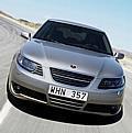 Saab 9-5 Aero: Die neue Frontpartie orientiert sich an der Studie 9X.